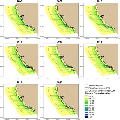 Effects of Variability in Ship Traffic and Whale Distributions on the Risk of Ships Striking Whales